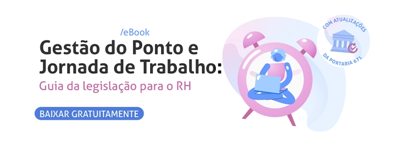 Banner para o ebook sobre Gestão do ponto, da Metadados.