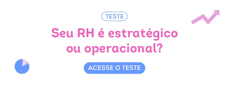 banner com o questionamento se o rh é estratégico ou operacional