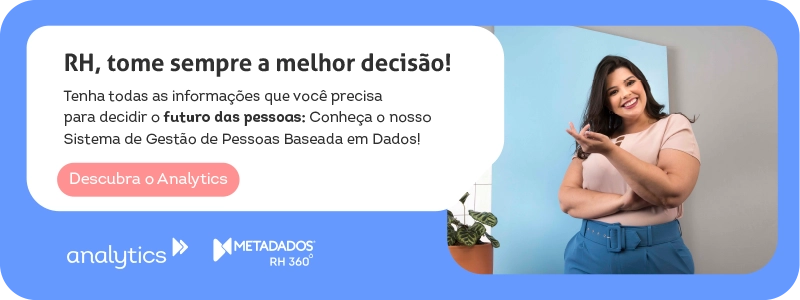 Banner do produto Analytics, da Metadados.