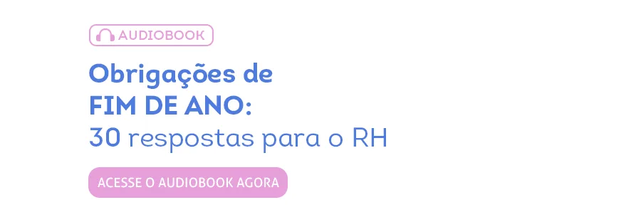 Audiobook de obrigações de fim de ano no RH