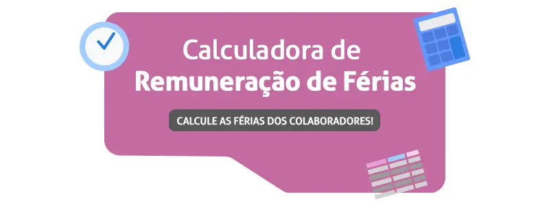 Calculadora de férias para o fim de ano no RH