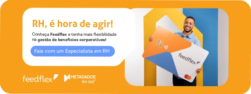 Banner do produto Feedflex, da Metadados.