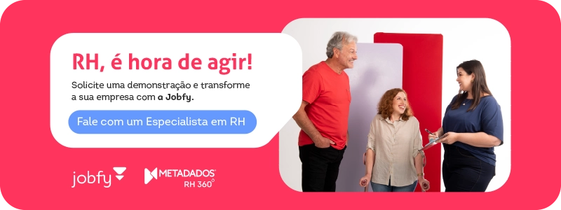 Banner da Jobfy, ferramenta de recrutamento e seleção da Metadados.